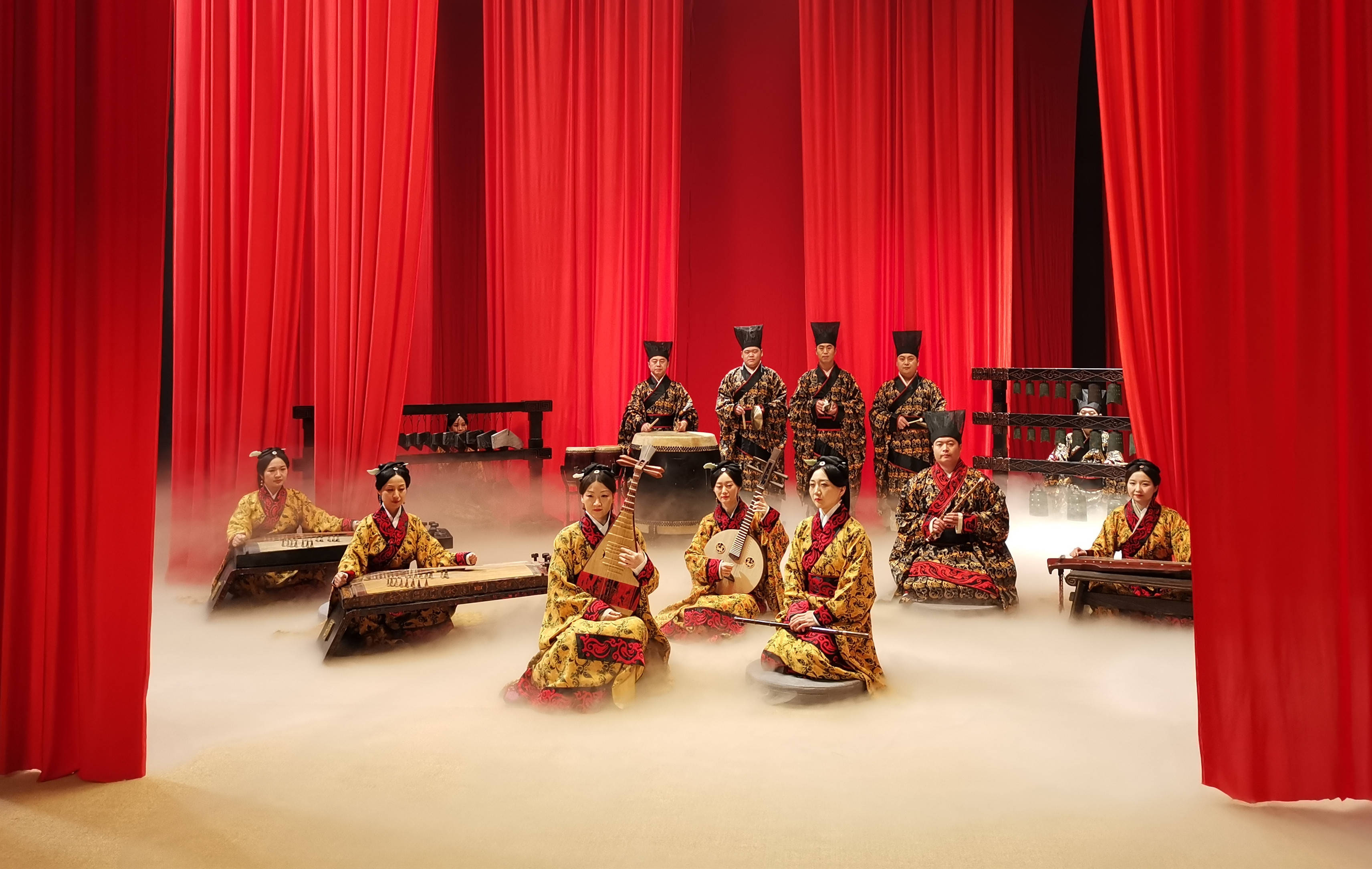 继唐宫夜宴后郑州春晚欲复活千年宴饮图