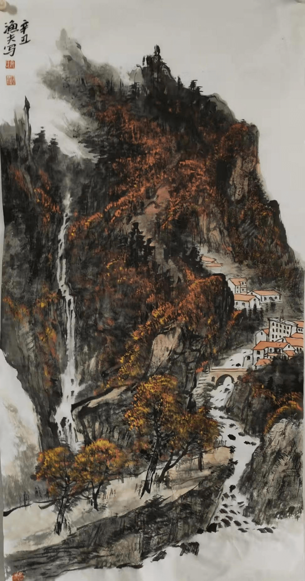 2022中国书画名家新春大拜年——画家余建华_山水画_作品_全国