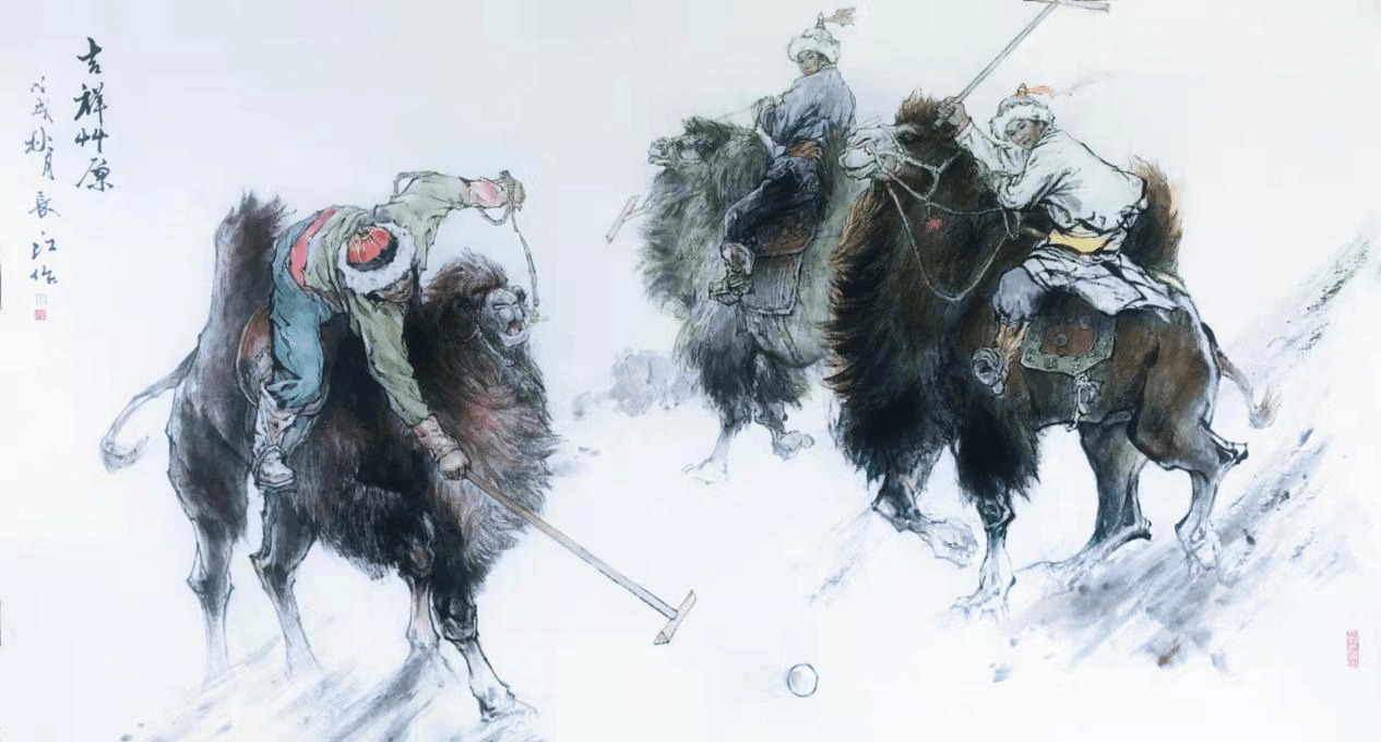 2022中国书画名家新春大拜年画家马长江