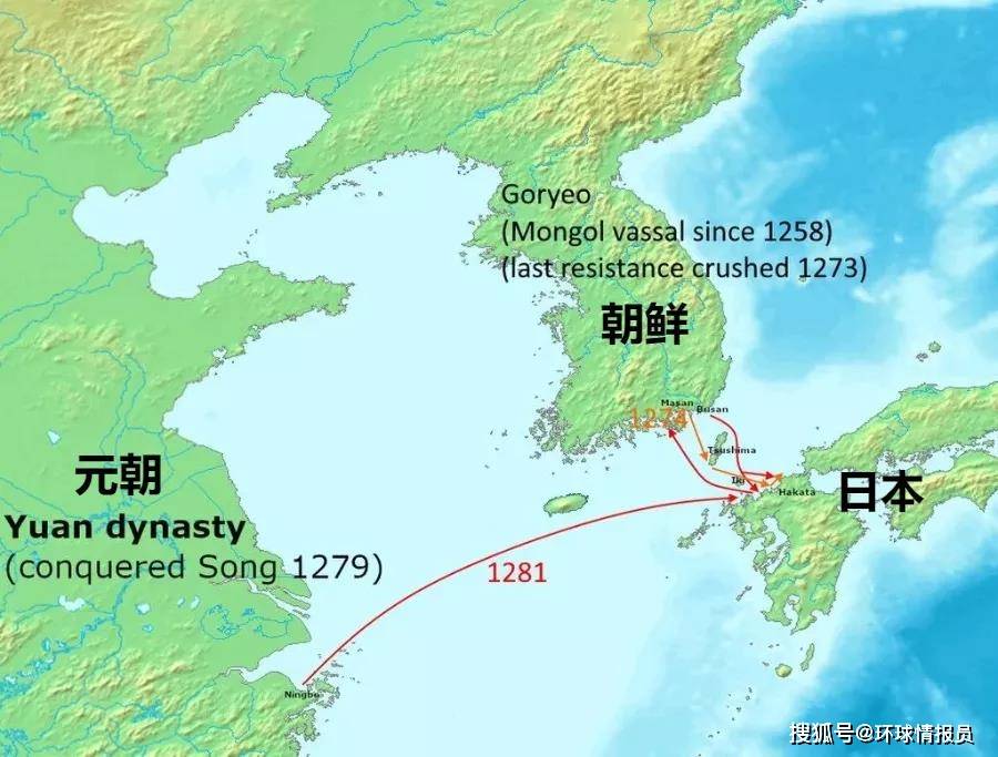 原创元朝能够吞并朝鲜半岛为何两次征服日本却都以失败告终