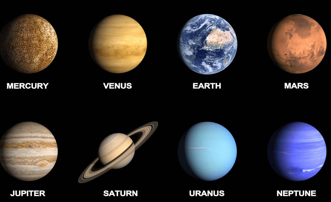 所有星球 真实图片