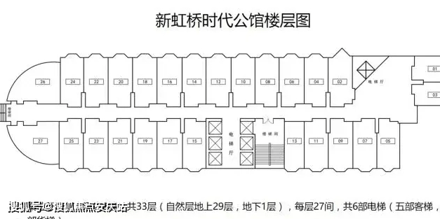 3米層高,毛坯/精裝可選面積:58-83㎡1-2房【新虹橋時代公館】11號線