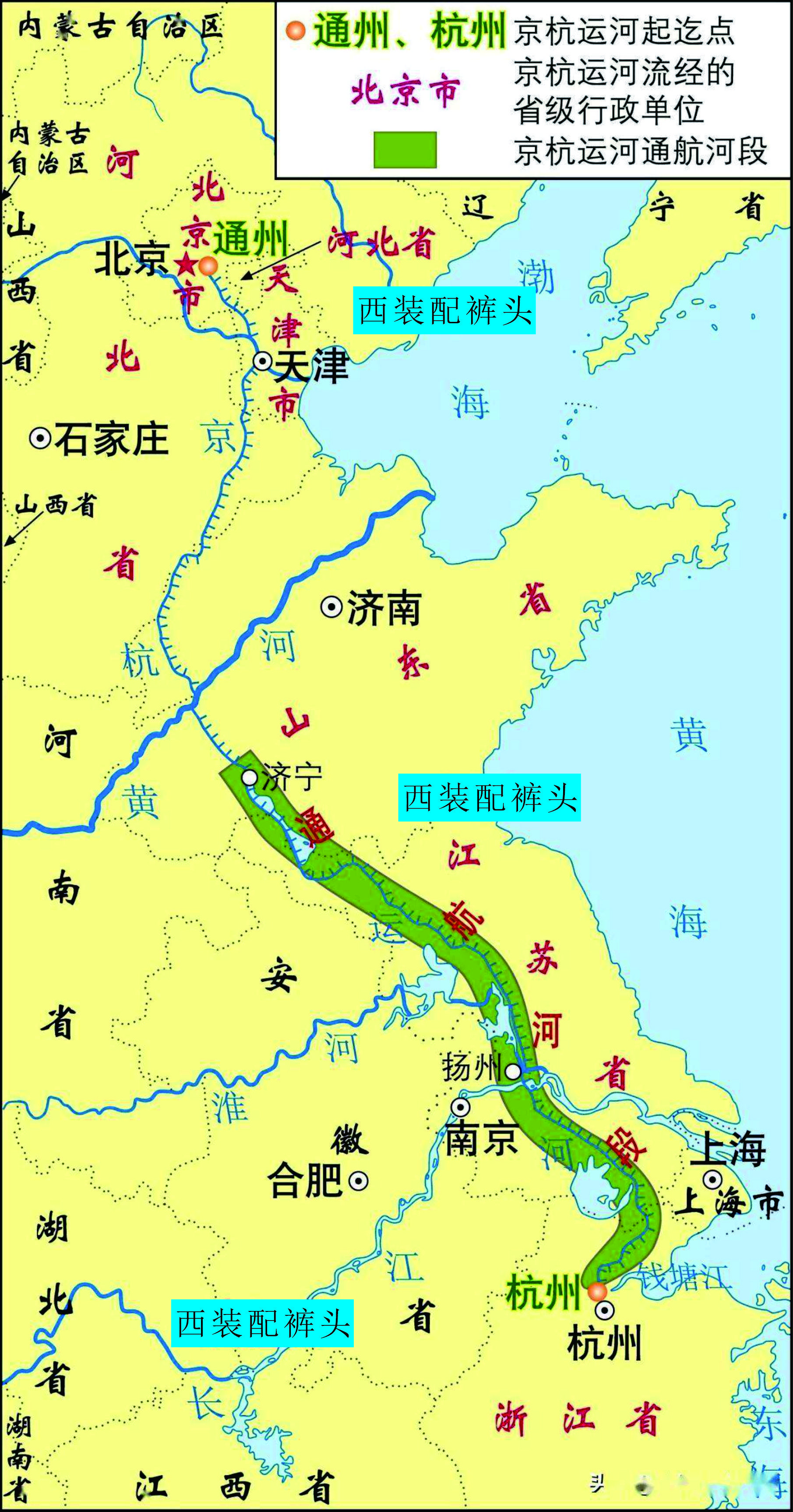 京杭大运河桐乡段地图图片