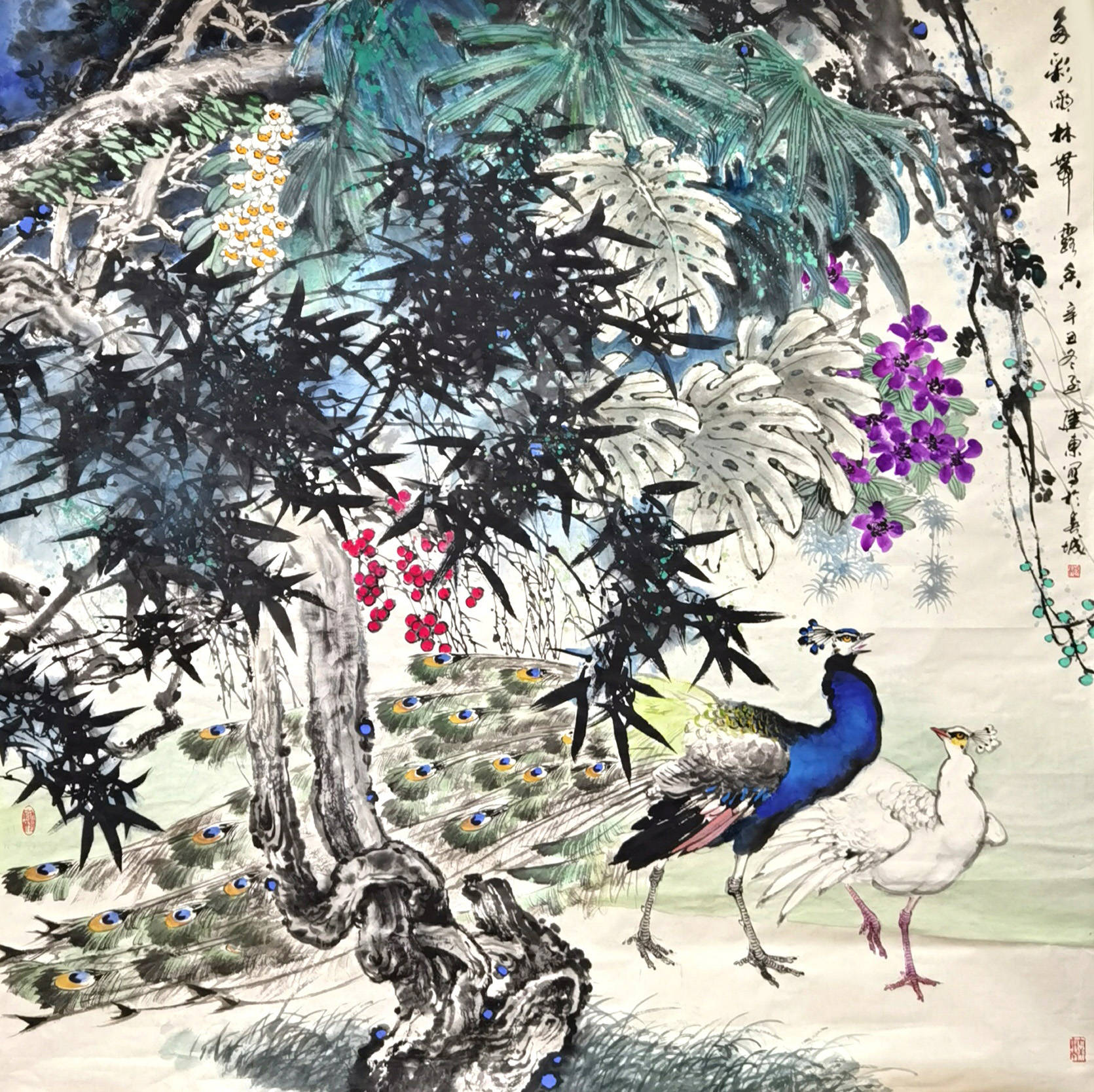 孙建东香港画院2022年迎春中国书画作品展