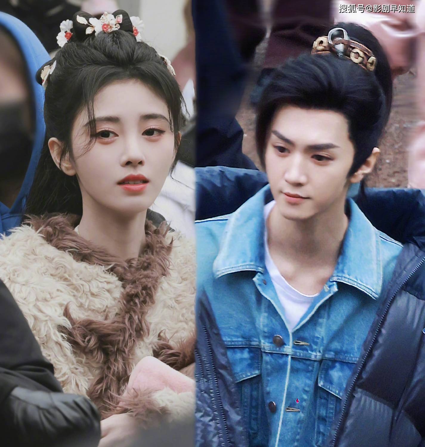 原创仙剑奇侠传4开机鞠婧祎搭档95后小生服装造型争议大