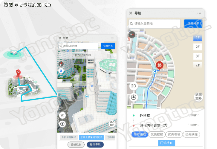 应用-室内导航方案详解-ar/vr及实时定位导航应用_蓝牙_进行_电子地图