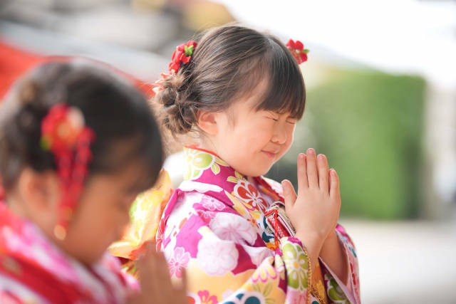 日本的 七五三 真的是满满的仪式感 孩子 和服 摄影