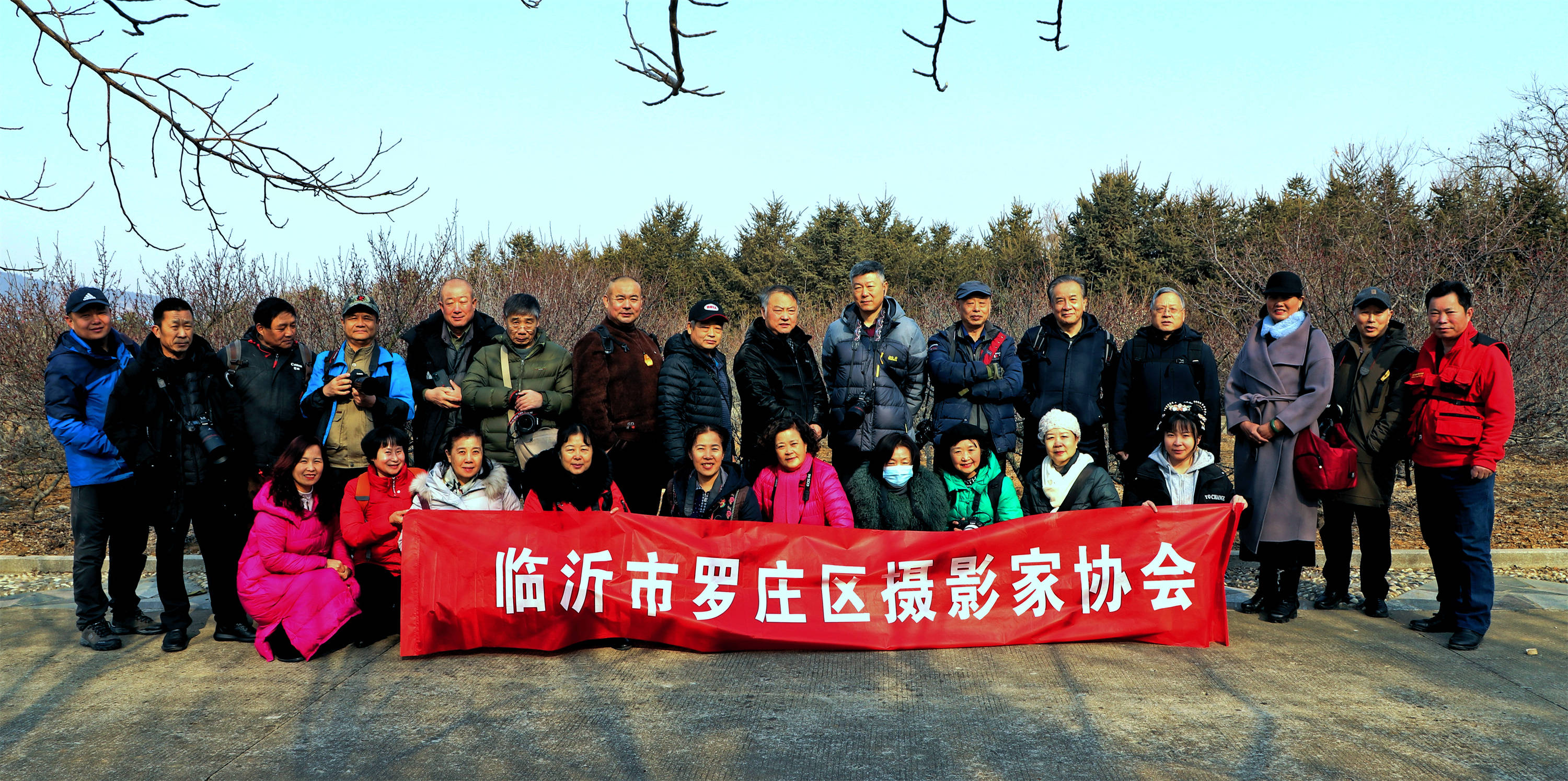 梅花|临沂市罗庄区摄影家协会到费县踏青采风