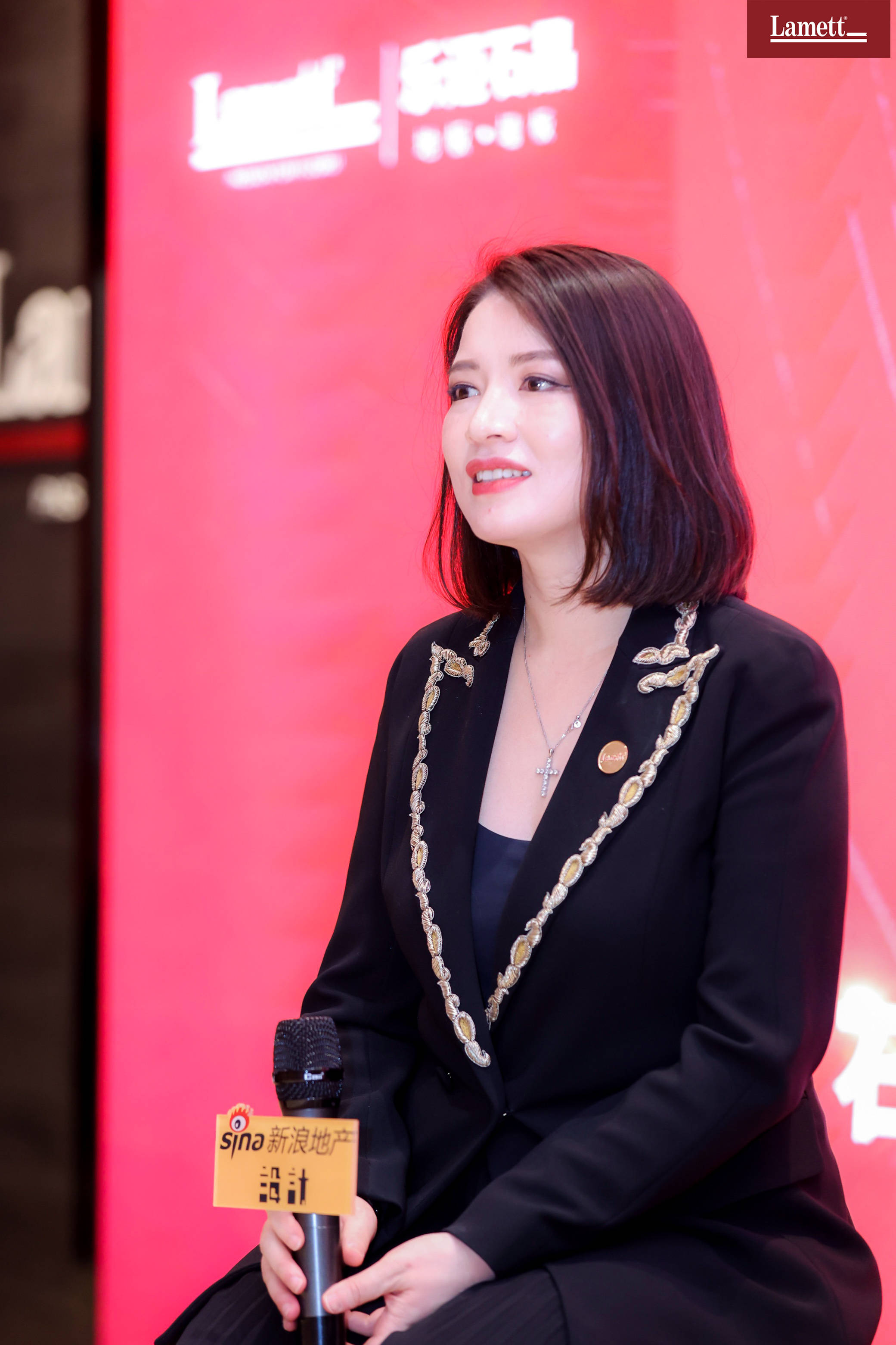 乐迈石晶亚洲总裁 陈梅【新浪地产设计】请问may总,您能谈谈这次和