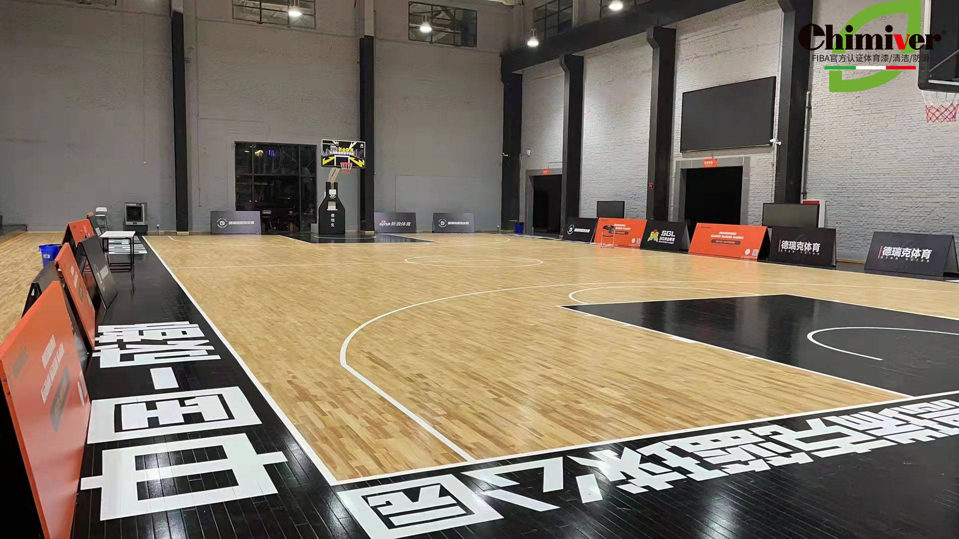 nba球场地板高清壁纸图片