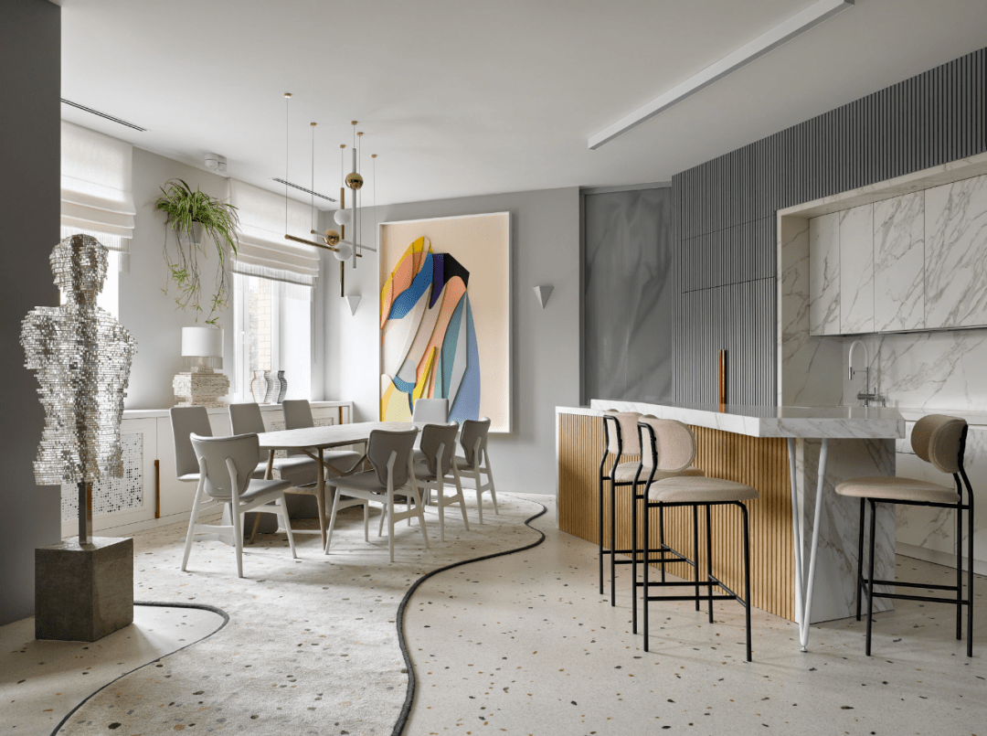 现代艺术气息极简意式室内设计赏析