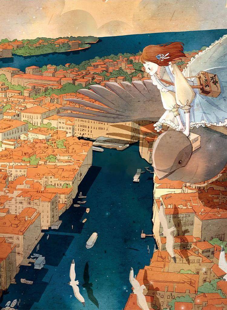 拼图推荐247是治愈我心的拼图了威尼斯的黄昏拼图步骤