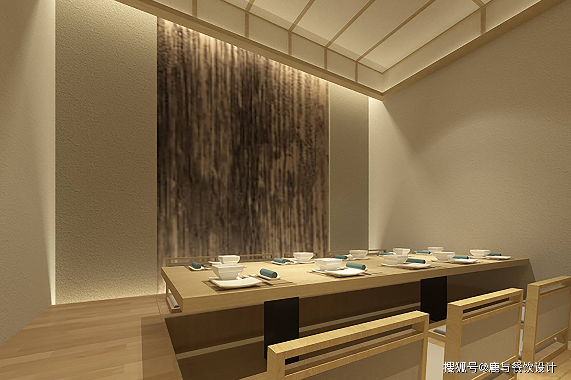 寿喜烧日式料理餐厅设计-鹿与设计-搜狐大视野-搜狐新闻