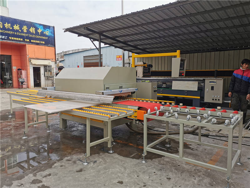 新品发布高性能全自动岩板倒角机