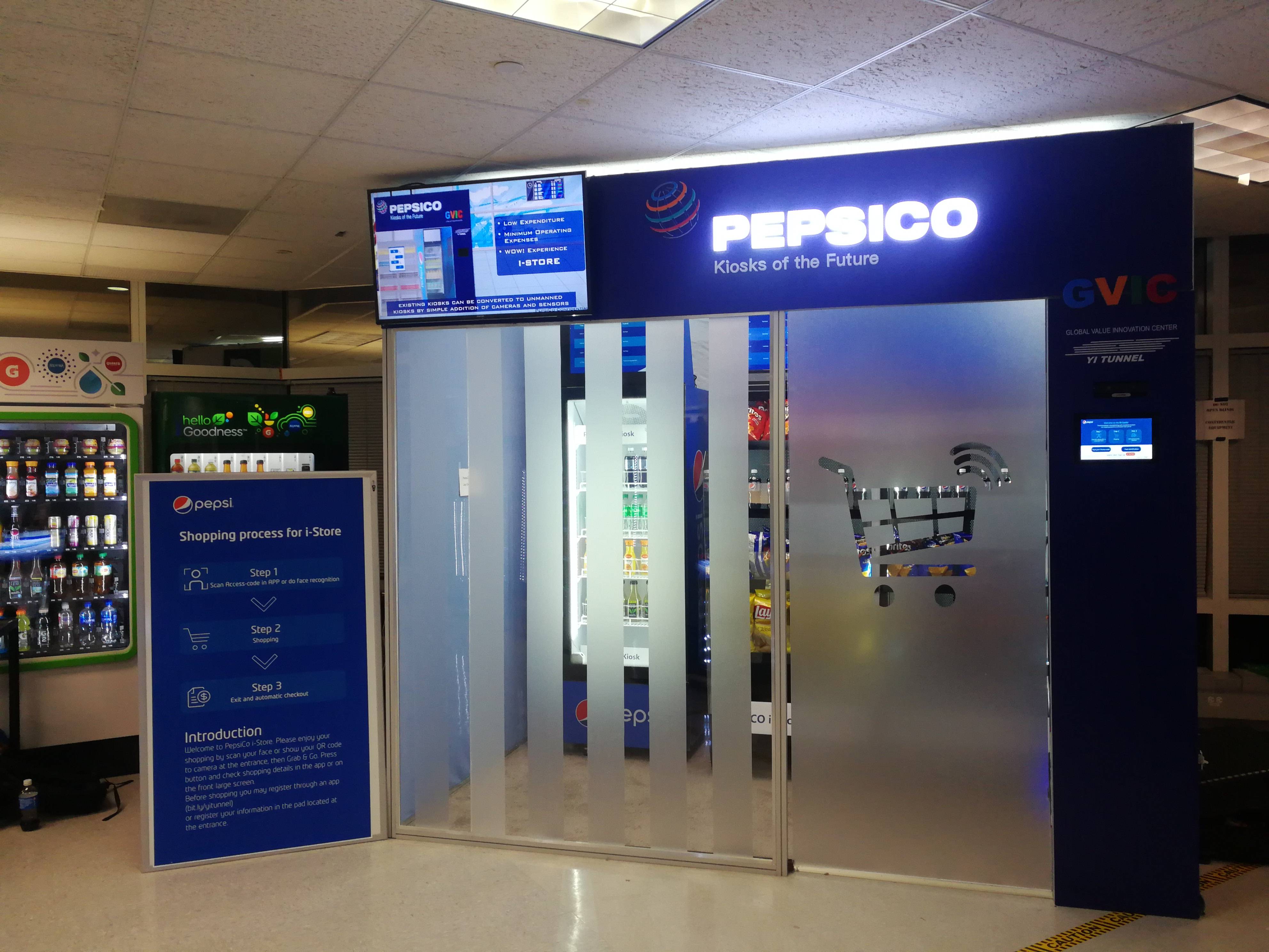 零食饮料智能售货柜有哪些特点?_销售数据_售货机_火星