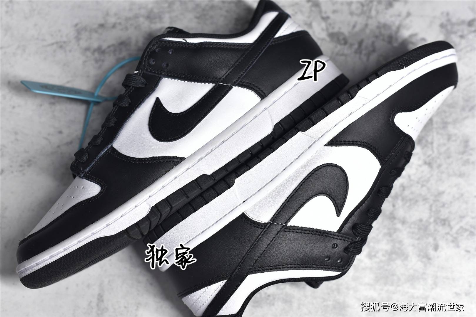 dunklowretroquotblackquot黑白熊猫真假对比