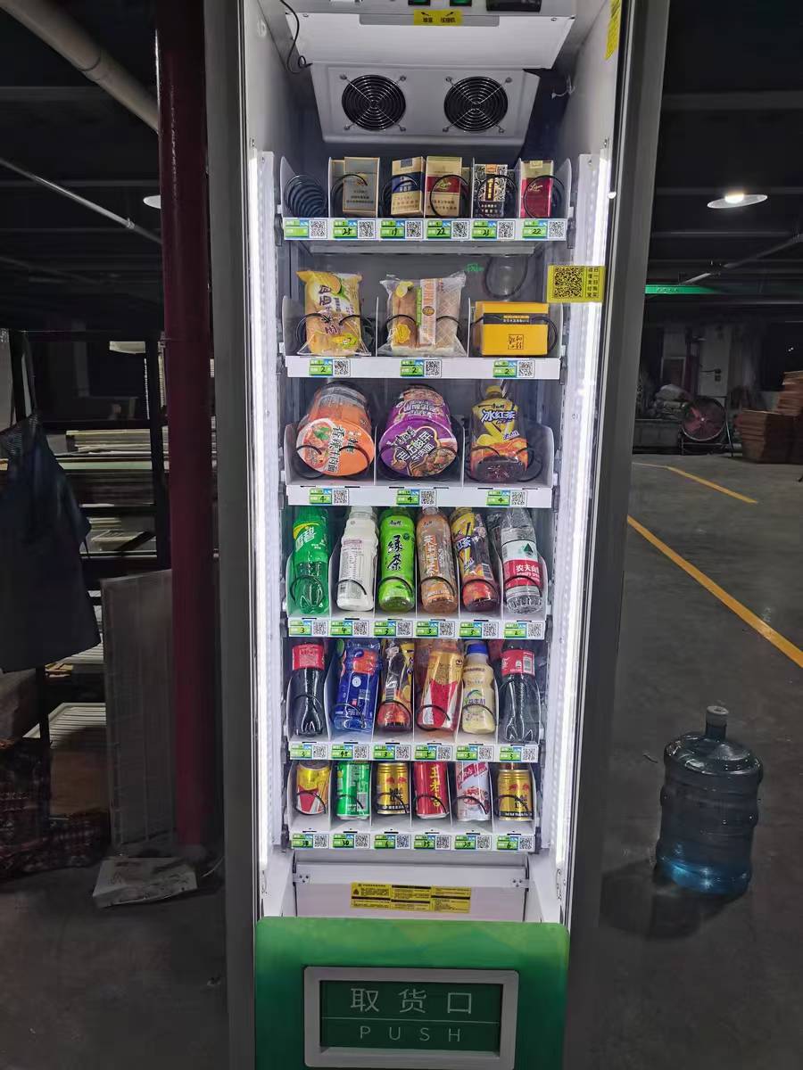 无人售货机卡货怎么办快来试试智能开门柜