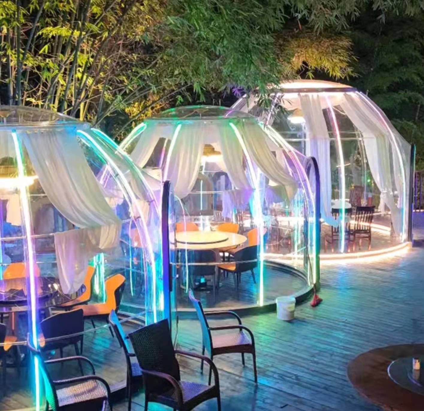 莱茵阳光星空房自带流量有助于露营文旅餐饮展示成为网红打卡地