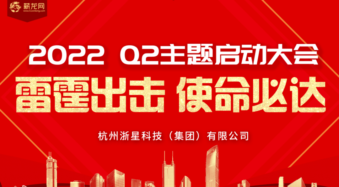 雷霆出击使命必达薪龙网第二季度启动大会圆满举行