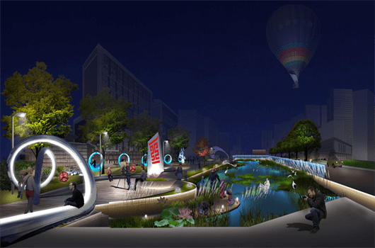 小镇夜游灯光工程塑造旅游特色