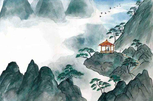 中国書道協会南夫-李白名詩「独坐敬亭山」・禅意アート・開運風水・一点物 独坐敬亭山 - 中国の漢詩 - 漢詩・詩歌・吟詠紹介 - [学ぶ