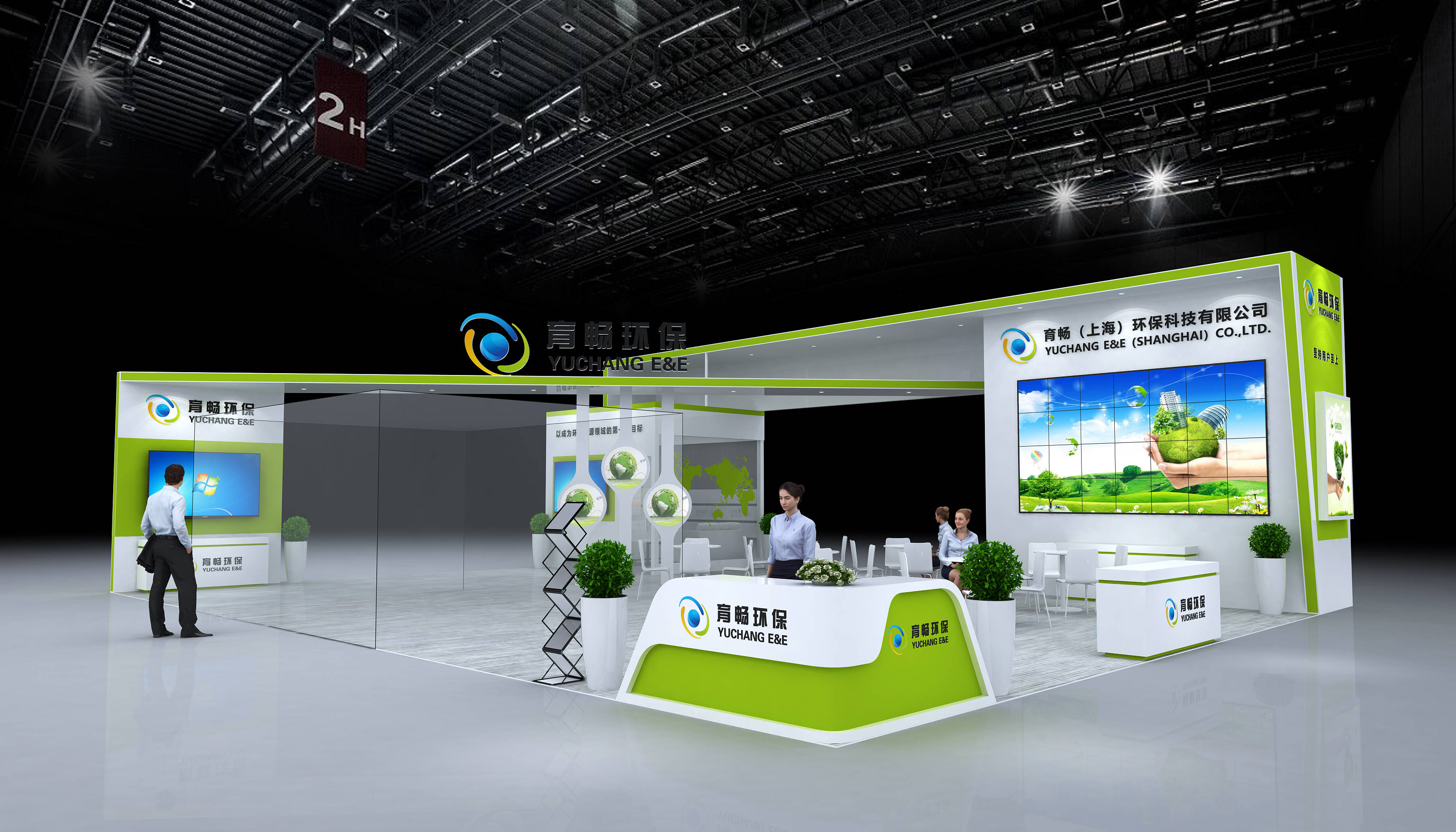 展台搭建不可忽视的三件事情_客户_参展_展位号