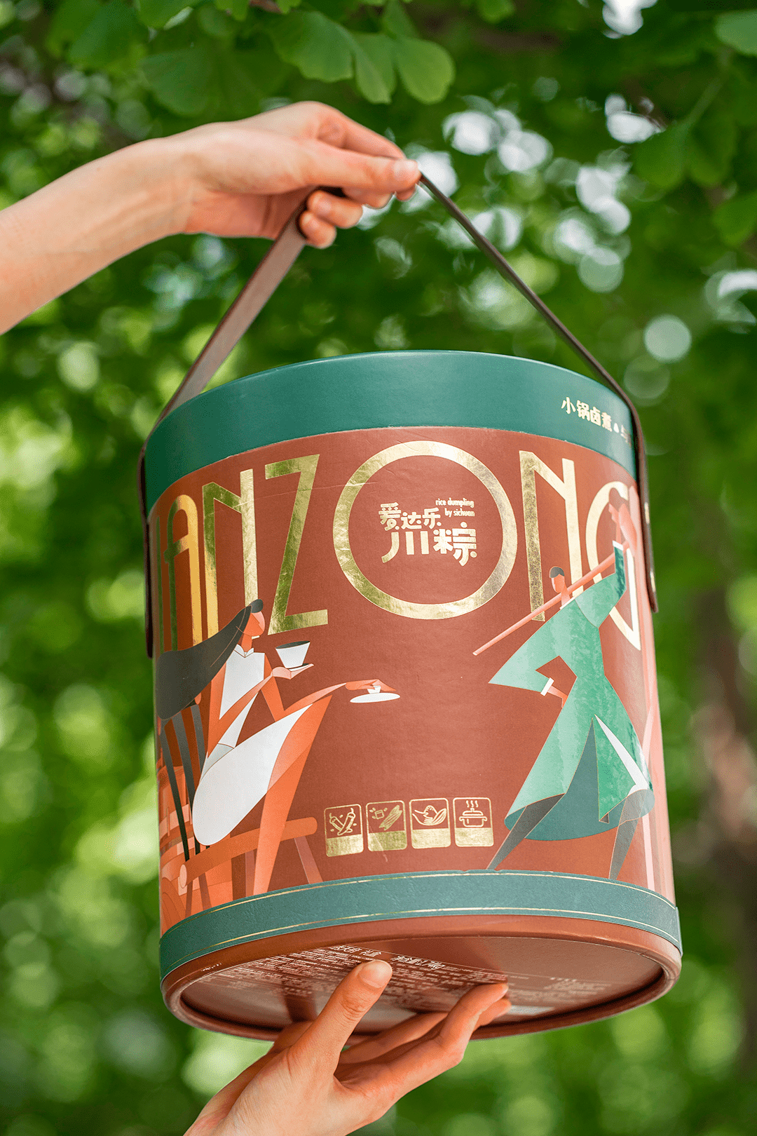 精致小圆桶,性价比超高爱达乐今年粽子礼盒的黑马选手,必须是它!