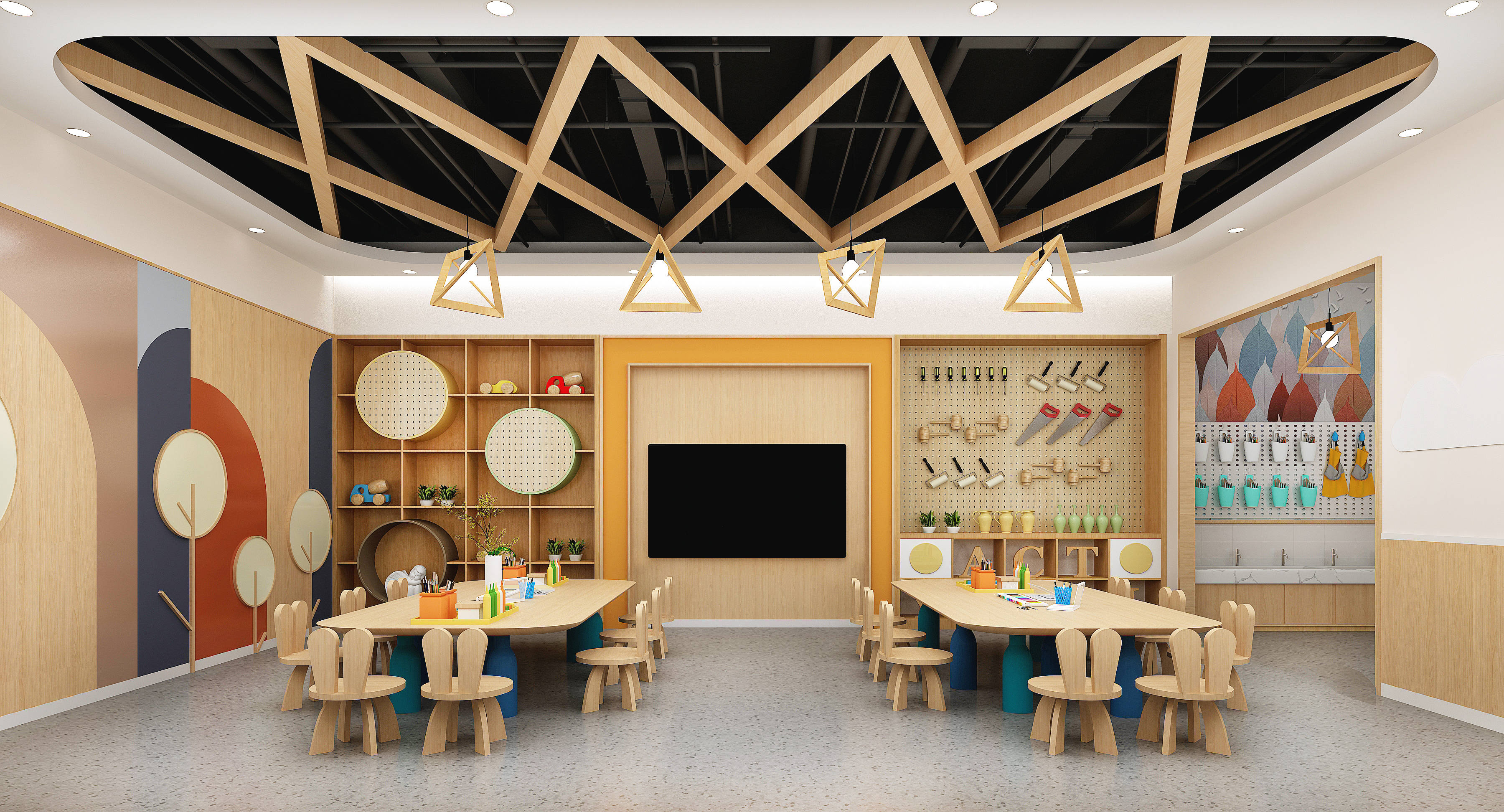 遇见独具特色的功能教室儿童空间设计