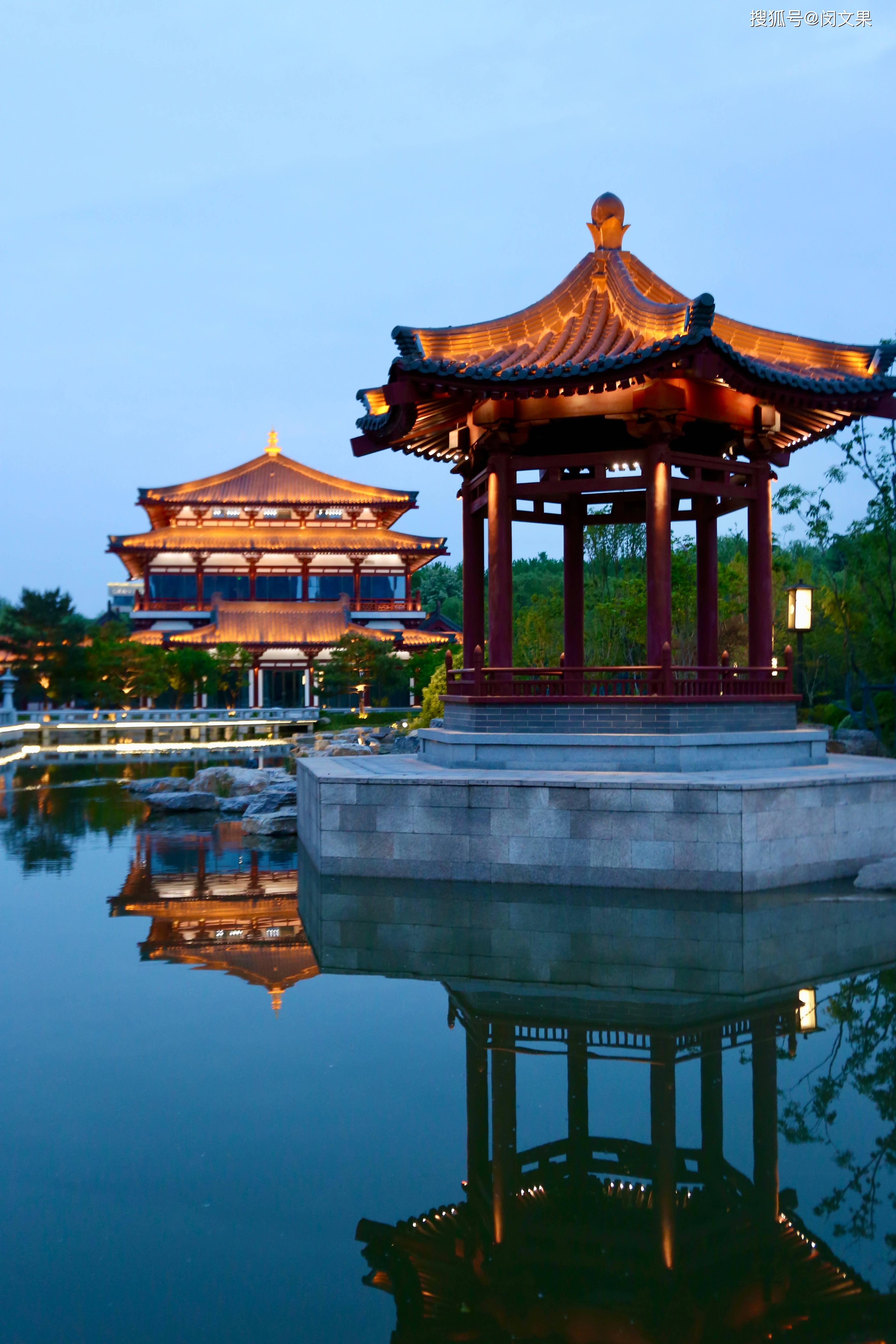 原创近西安名片景点依大唐芙蓉园闹中取静本土宝藏奢华酒店西安芳林苑