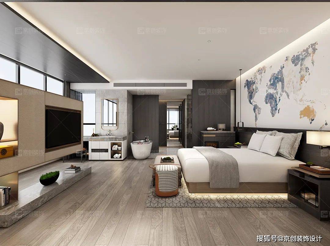 河南商务酒店设计案例-京创装饰设计作品-搜狐大视野-搜狐新闻