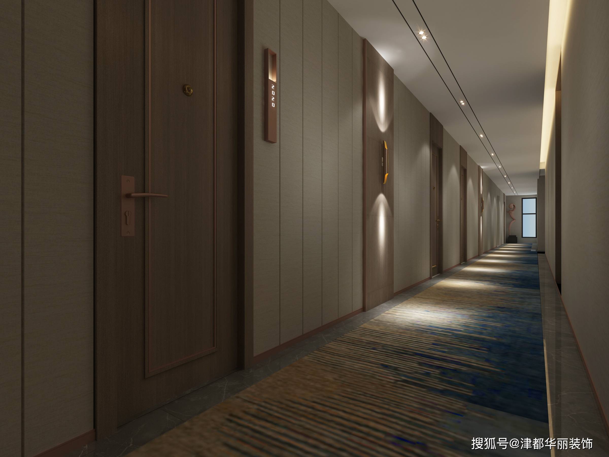 银川装修公司津都华丽银川天景豪斯酒店装修设计方案鉴赏