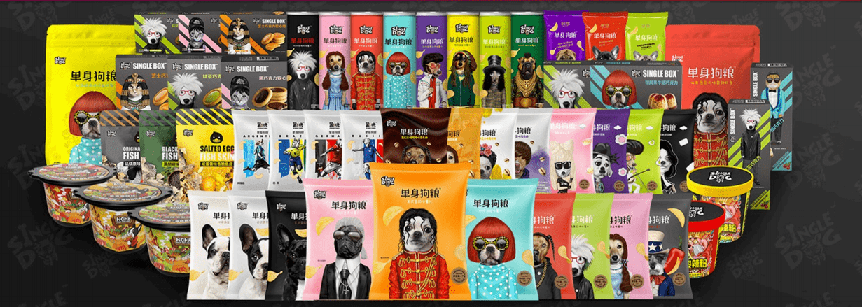 单身狗粮单身节奏是如何打造成潮牌社交零食的