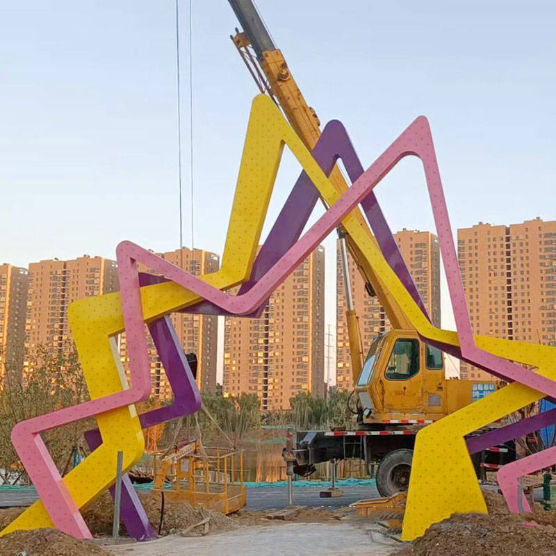 户外不锈钢大型景区拱门公园大门造型雕塑_广场_入口处_风格