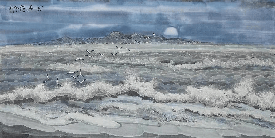 张得声海外拍卖价格屡创其高_中国画系_作品_大海