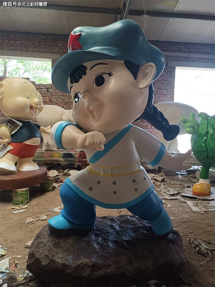 玻璃钢卡通雕塑制作厂家