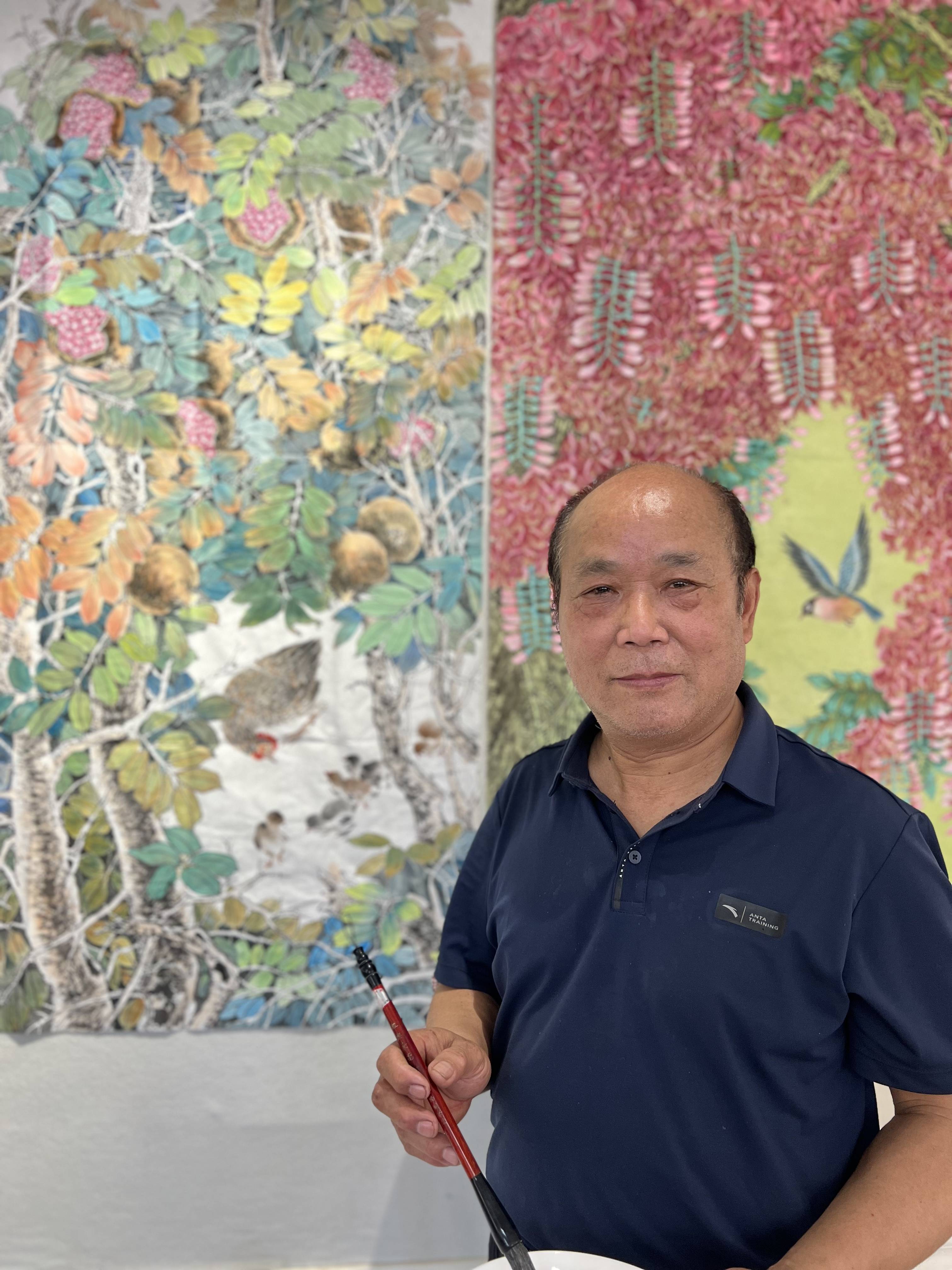 访著名书画名家王志强