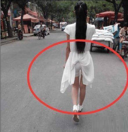 每日一笑:妹子长点心吧,裙子穿成这样后边人会尴尬的