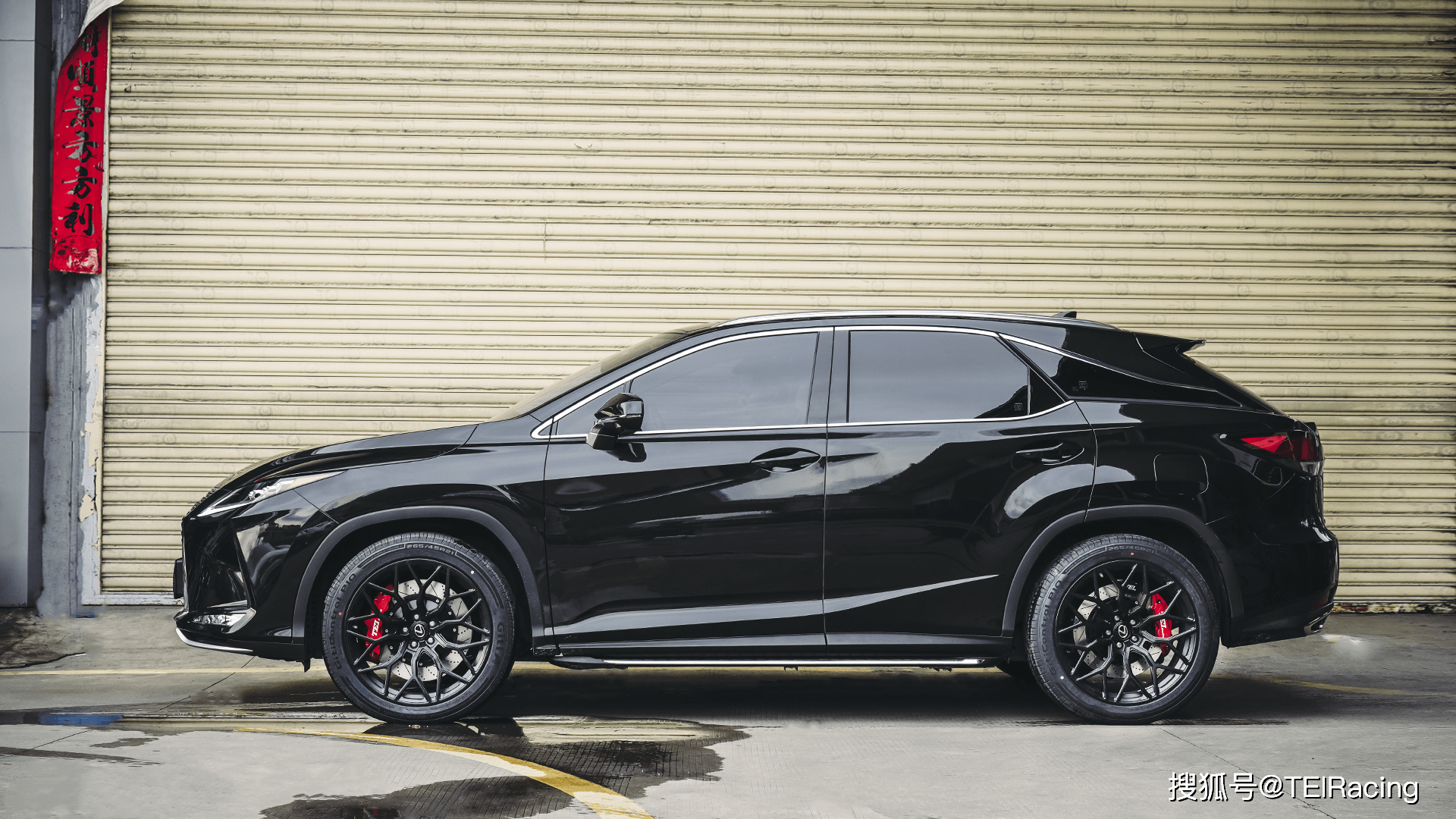 2020款雷克萨斯rx300改装tei racings系列街道版高性能一体刹车卡钳