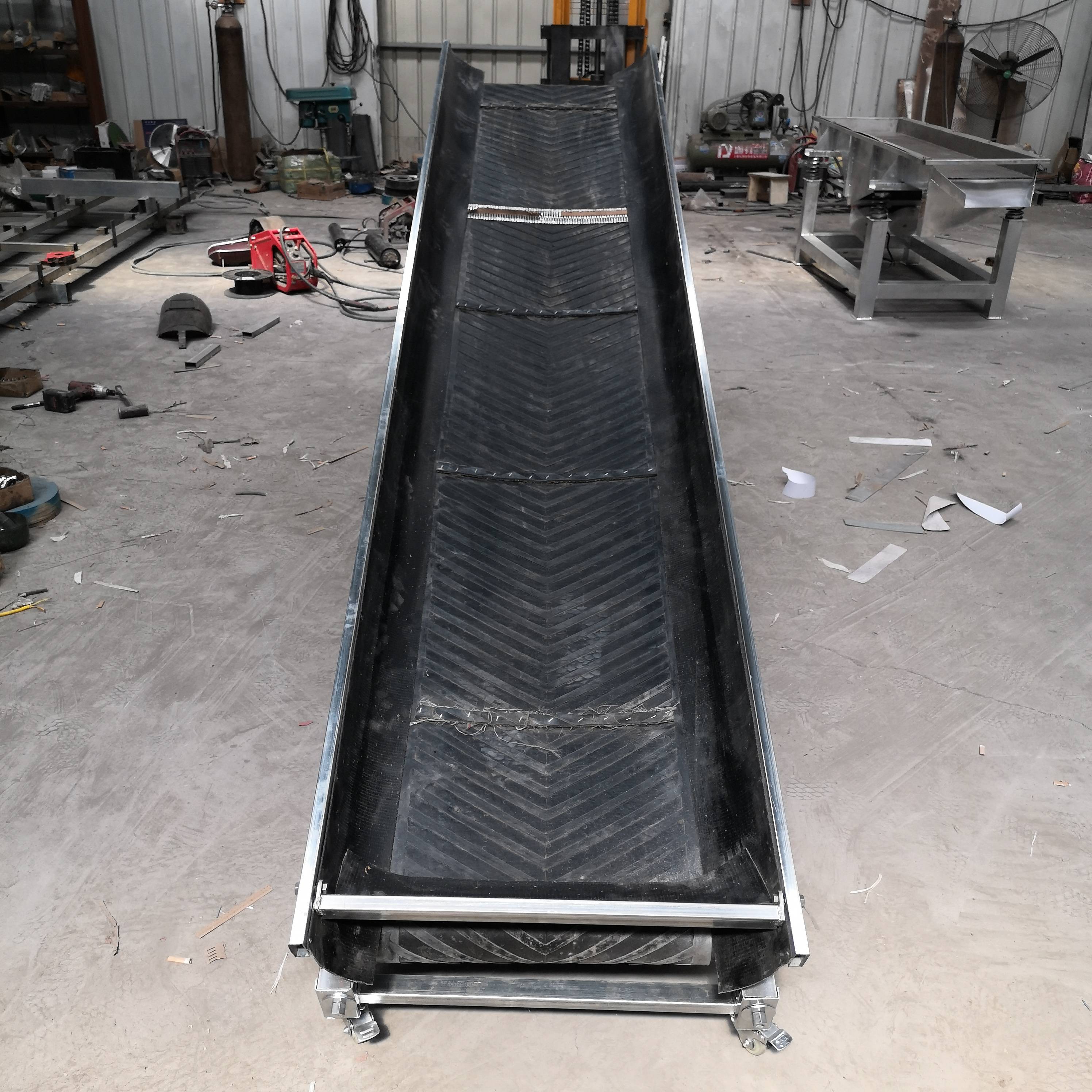 折叠式皮带输送机组成与使用范围