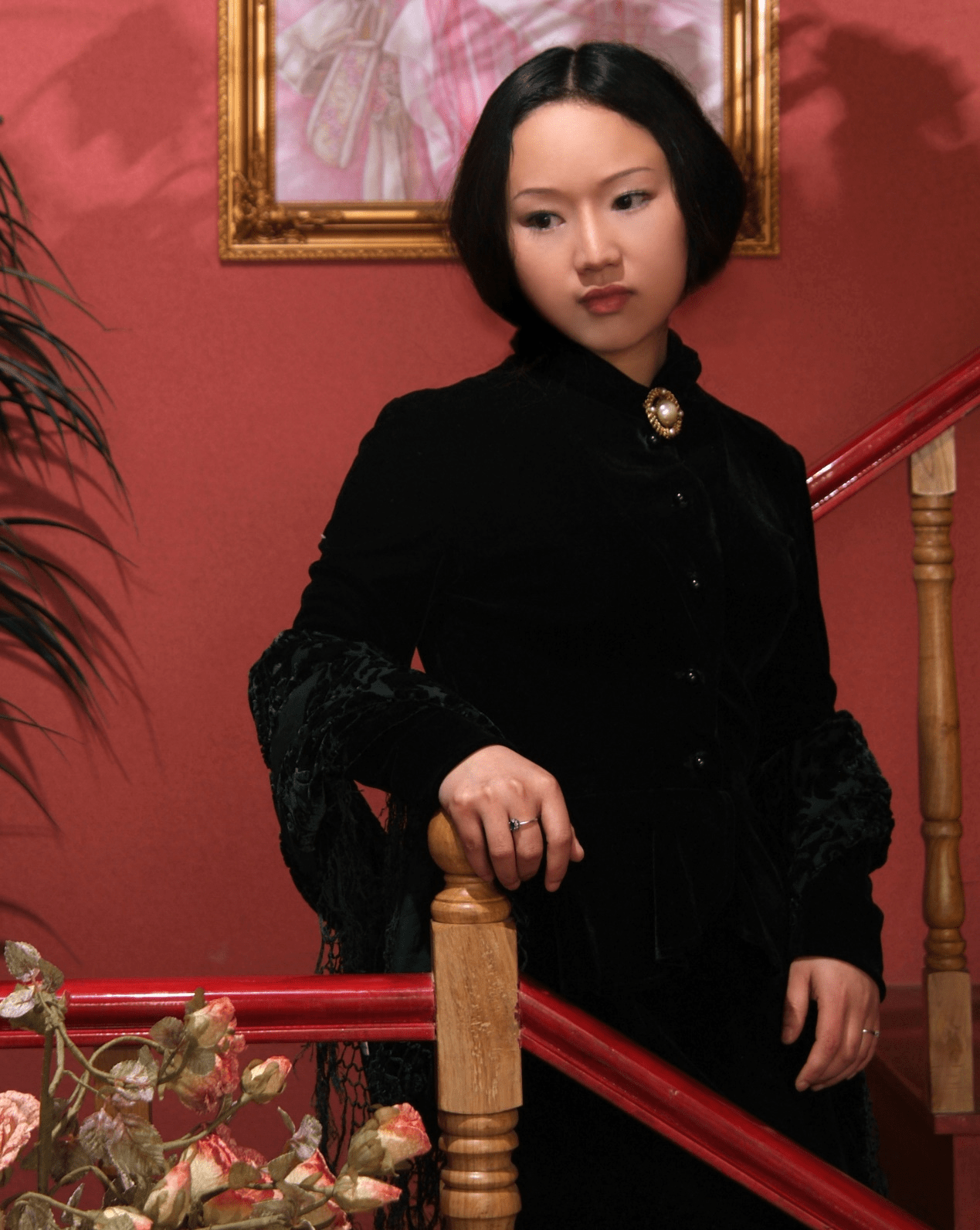 杨小婷,字 楚婷 ,号红绣轩主.