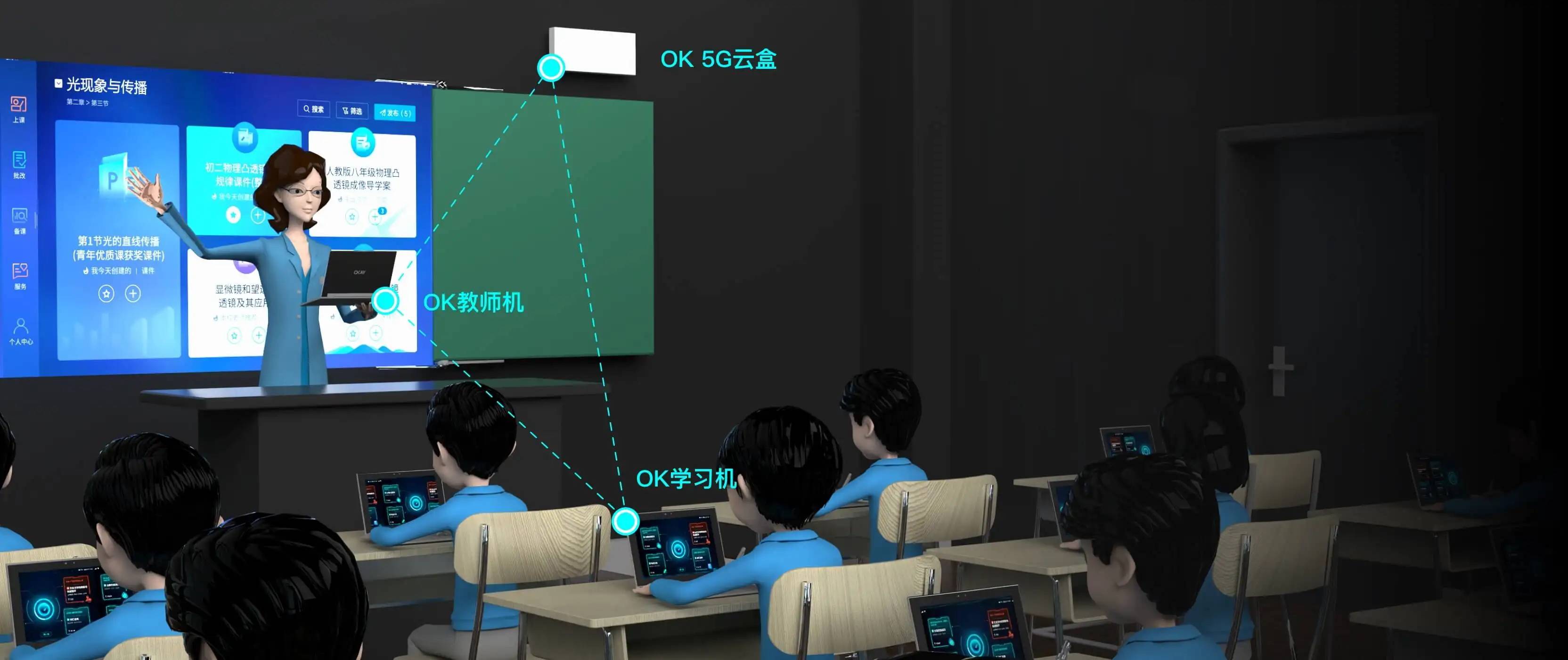 ok智慧教学大屏让教学变得简单