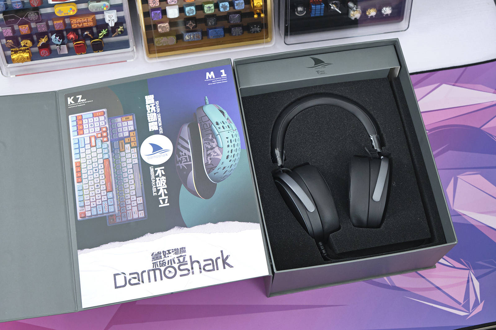 低调大气有内涵，Darmoshark T1游戏耳机分享_手机搜狐网