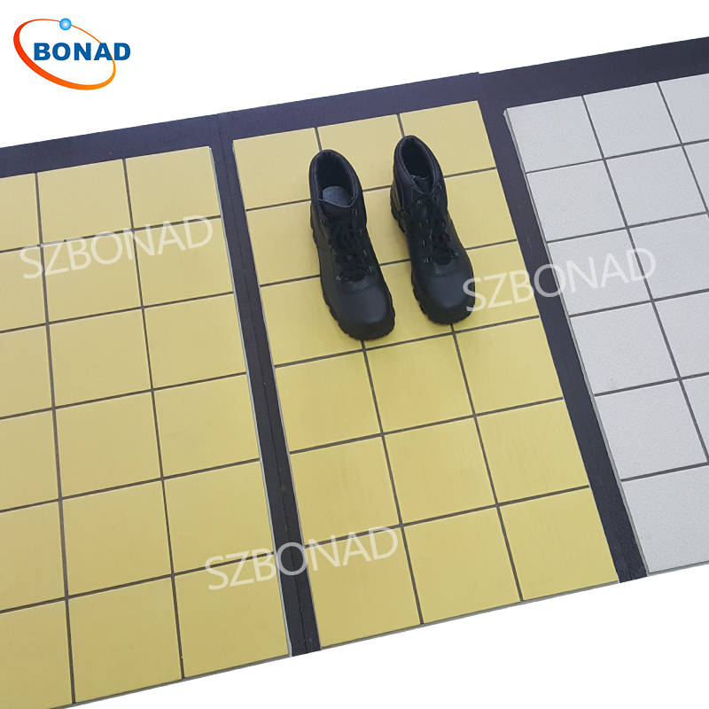 测量平面与斜坡摩擦系数防滑仪标准板测试鞋CEN16165-2016标准的应用