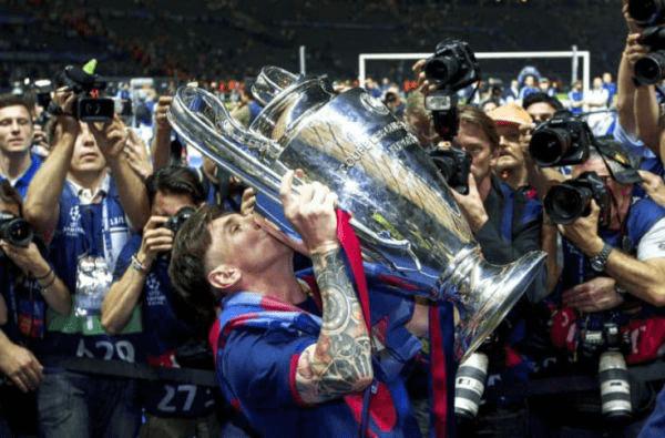 35岁梅西的目标世界杯欧冠双冠冲第8座金球能实现几个