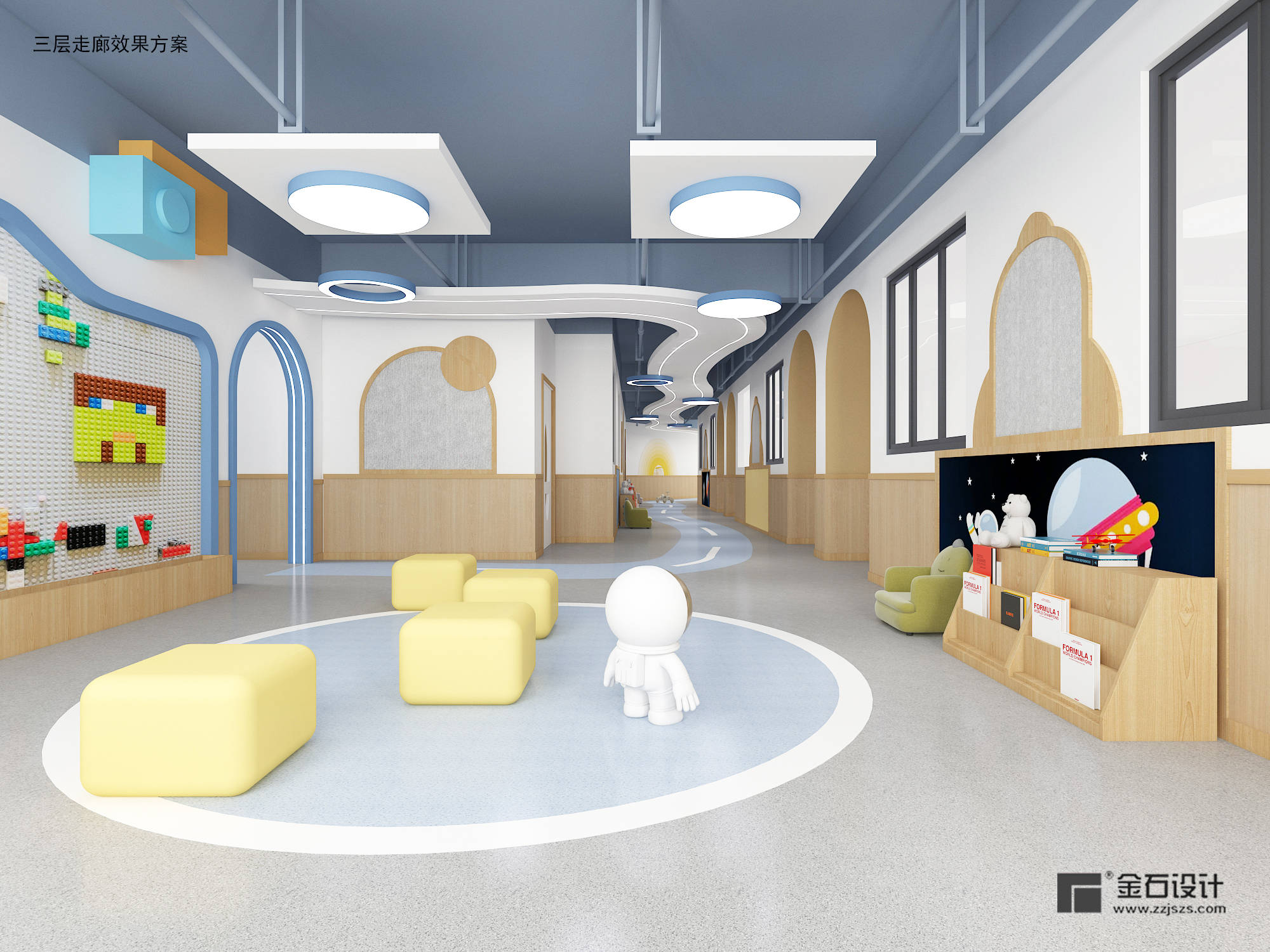 幼儿园走廊设计——让孩子成为环境的主人_空间_进行_趣味性