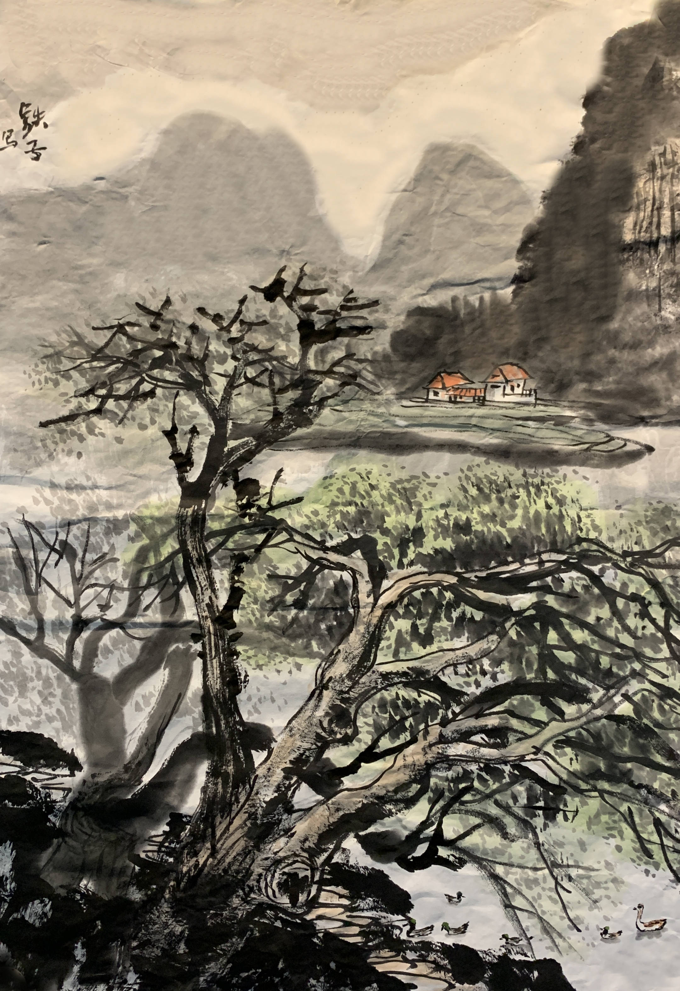 敢画了,也能画了:张际才写意山水画2022夏季训练营(第8期)圆满结束