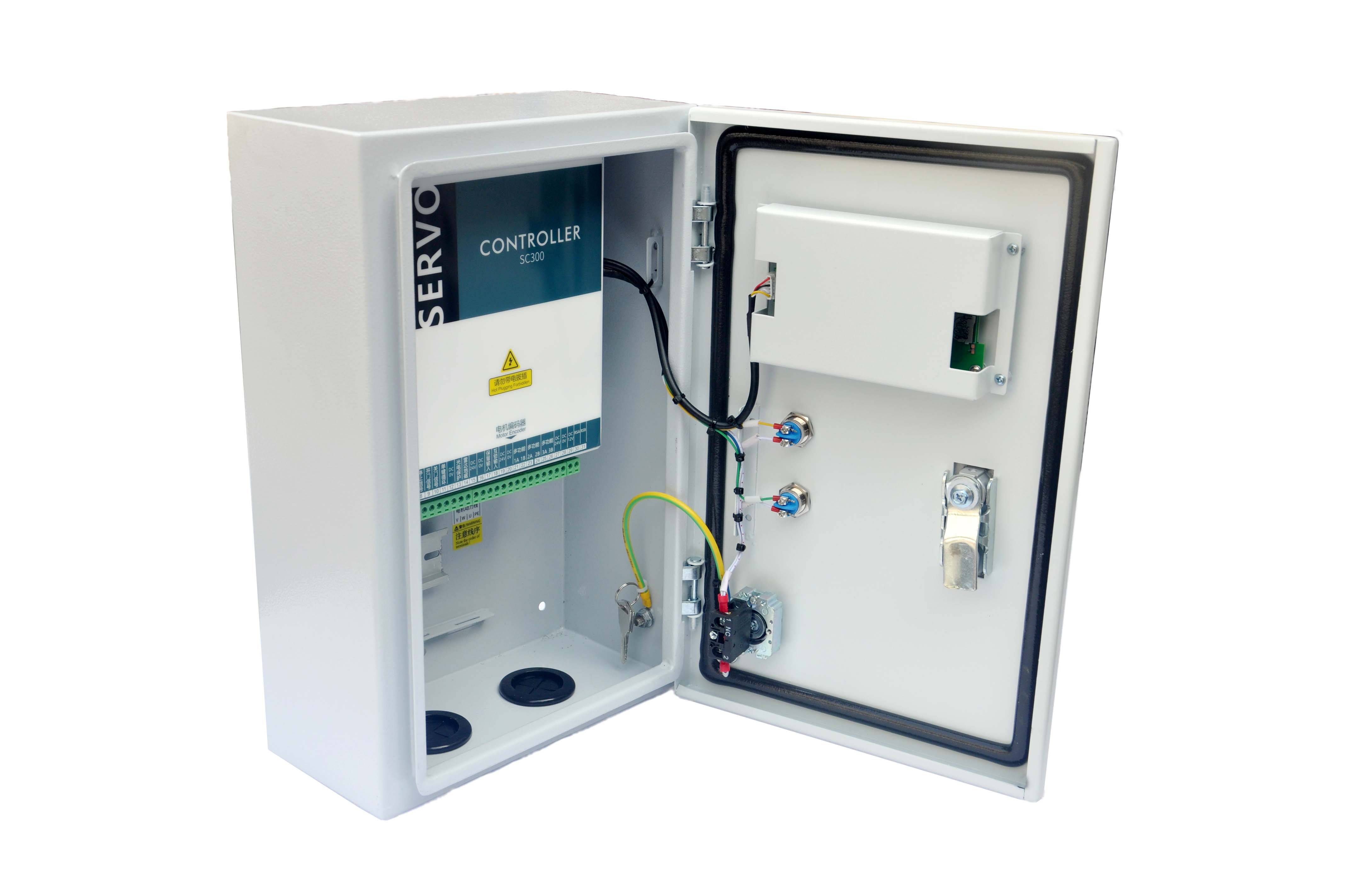 科威电机快速门控制箱43寸彩色触摸屏显示