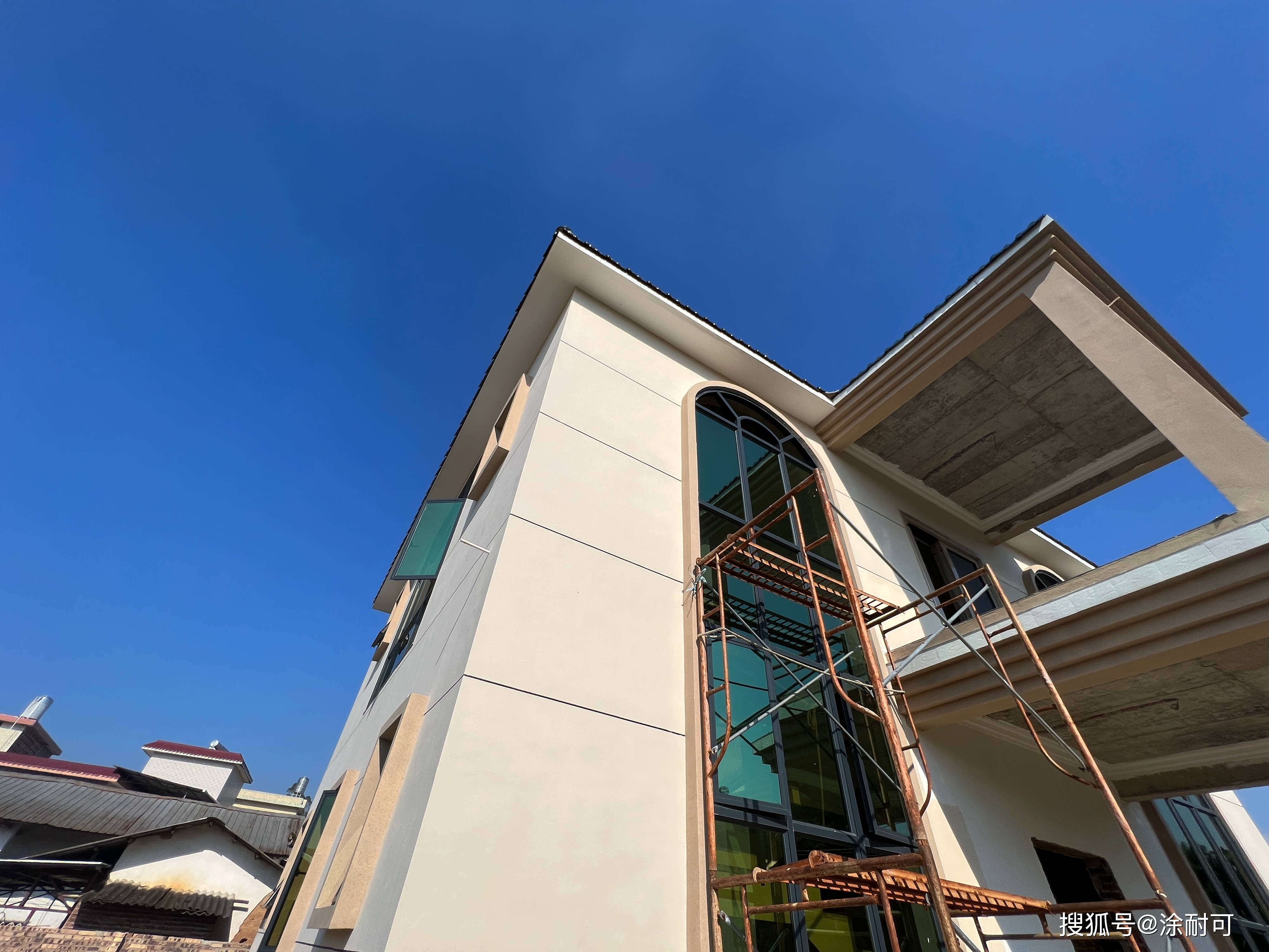 涂耐可魔方石成为农村自建房外墙改造新宠