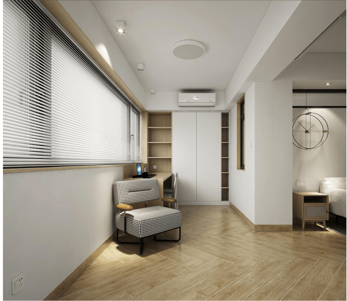 靓家居设计师蔡泽雄的北欧风美宅作品简约又温馨