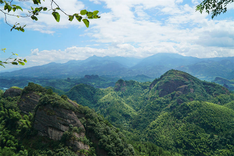 湖南:邵陽,崀山,天一巷狹才通人,夫夷水白是桃源_旅遊_山水_名山